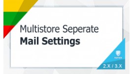 Multistore Separate Mail Settings