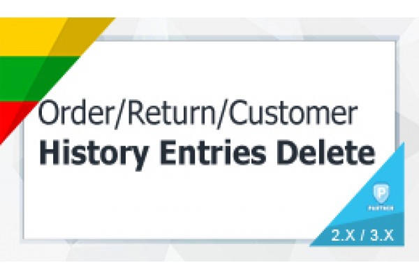 Order History Delete / User (History Transactions Reward) Delete