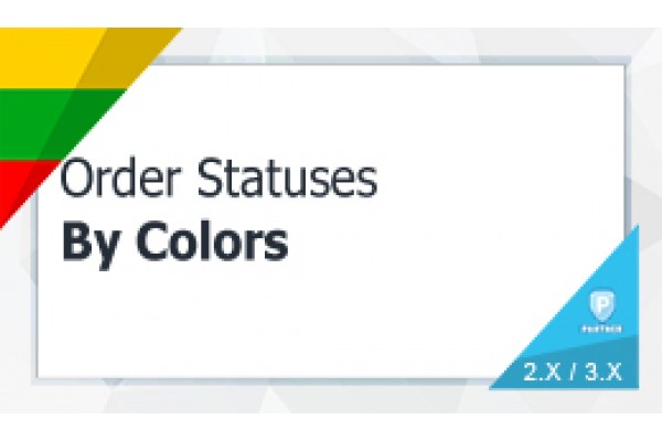Sold Items Order Status by Colors