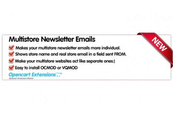 Separate Multistore Newsletter Emails