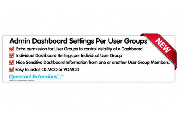 Hide Dashboard per User Groups - 2.X
