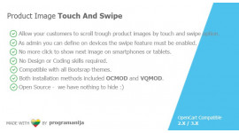 Product Image Touch And Swipe