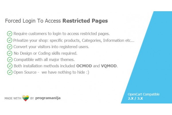 Forced Login To Access Restricted Pages
